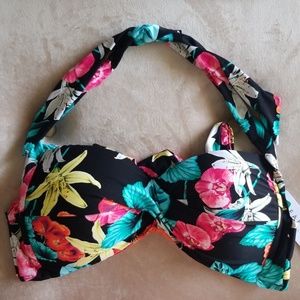 Seafolly floral bikini top